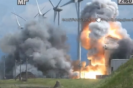 Motor japanske svemirske rakete eksplodirao tijekom testiranja (Video)